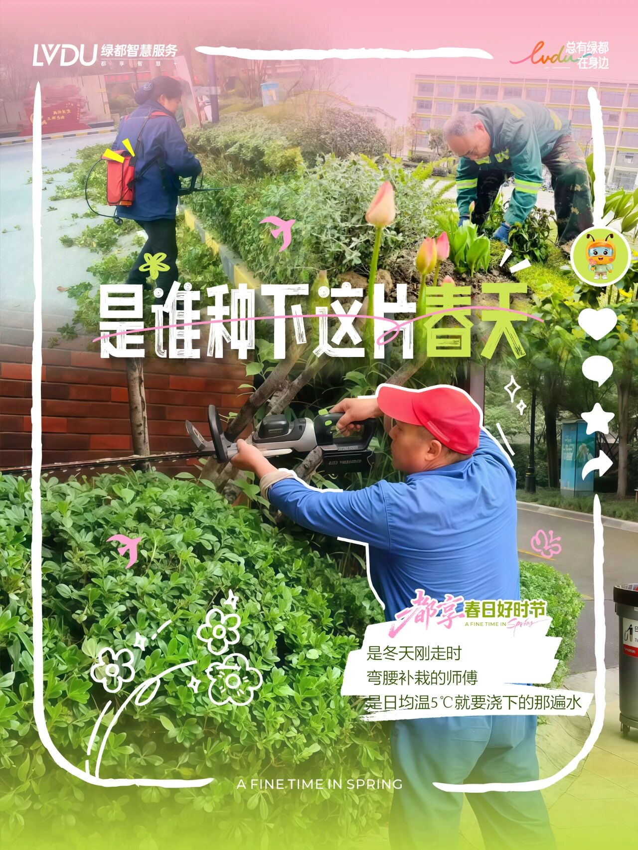 我们的春天，是花花花花的世界