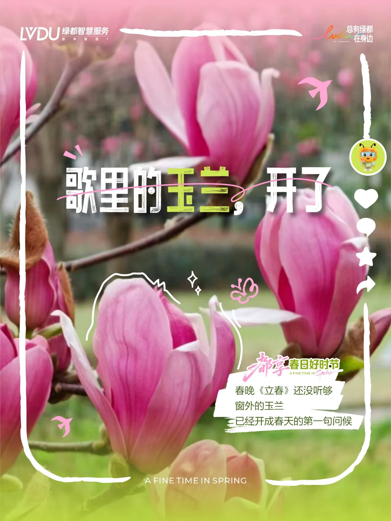 我们的春天，是花花花花的世界