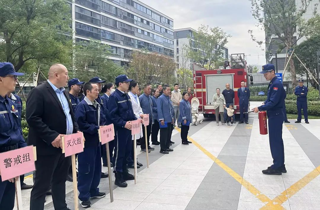 求援、灭火、急救……消防演练进园区，全民共筑“防火墙”